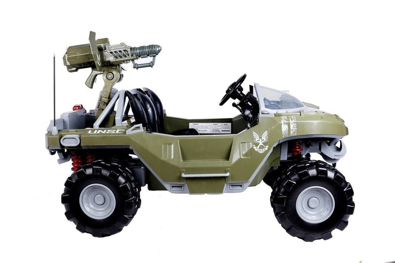 Halo Warthog Electric Ride-On Vehicle with Laser Tag Gun and Body Armor - Microsoft Licensed