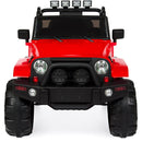 3-Speed Ride-On Truck Toy with Remote Control and LED Lights for Kids, 12V Durable Design