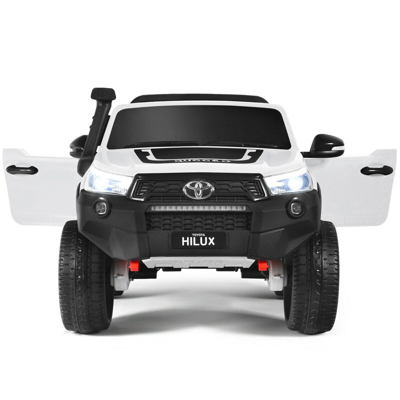 2x12V Authorized Toyota Hilux Ride On Truck Car 2-Passenger 4WD with Remote Control