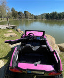 24V Touchscreen Clash Ride On Pink Buggy UTV - Can Am Style - All Terrain Power Wheels