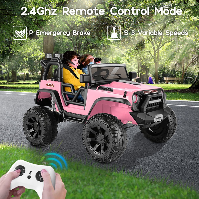 Funcid 24V 2Seater Children's Ride on Vehicle Truck 9AH Battery Operated Electric Car