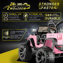 Funcid 24V 2Seater Children's Ride on Vehicle Truck 9AH Battery Operated Electric Car