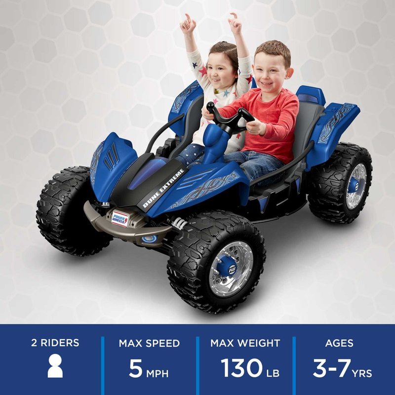 12V Battery Powered Ride On Toy Sports Car with Wide Tires and 5 Miles per Hour Speed