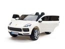 12V Electric Porsche Cayenne Children's Ride-on Car with EVA Rubber Tires