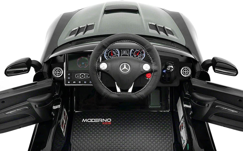 2023 Red Carbon SLS AMG Mercedes Benz Car for Children 12V Electric Ride-On Toy