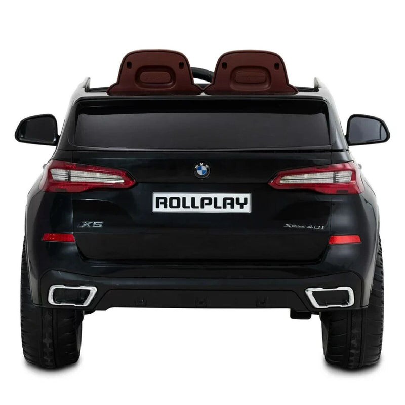 BMW X5M 6-Volt Battery-Powered Ride-On Car in Sleek Black Finish