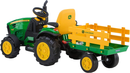 John Deere Ground Force Tractor and Trailer Set