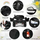 24V Authentic Toyota Hilux Electric Ride-On Truck 2-Seater 4x4 with Remote Control - Jet Black