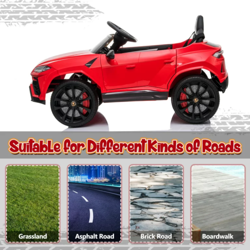 Licensed Lamborghini Urus Kids Ride On Truck with Remote Control 12V