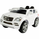 Rev Up Your Child's Playtime with the 6V Mercedes-Benz GL450 SUV Ride-On in White