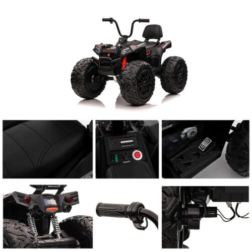 24 volt 4 wheeler with rubber tires outlet