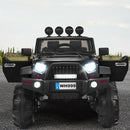 12V Children's Ride-On Toy Truck with Spring Suspension System