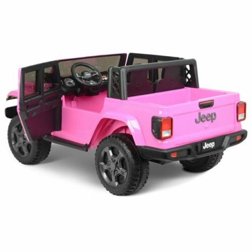 12 volt Pink Jeep Gladiator Electric Ride-On Toy Vehicle - Fast and Secure Delivery