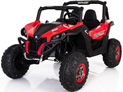 12V Kids Ride-On Toy Electric Car - Mini Moto UTV 4x4 - Black, Blue, White, Red, Pink