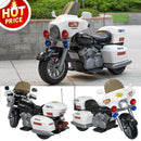 Children's Police Motorcycle Ride-On Toy Vehicle - Electric Motorbike for Boys and Girls 12V