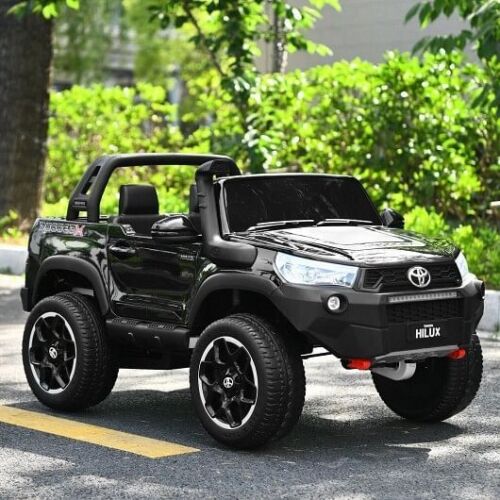 2*12V Official Toyota Hilux Ride-On Truck Car 2-Seater 4WD with Remote Control - Custom Painted