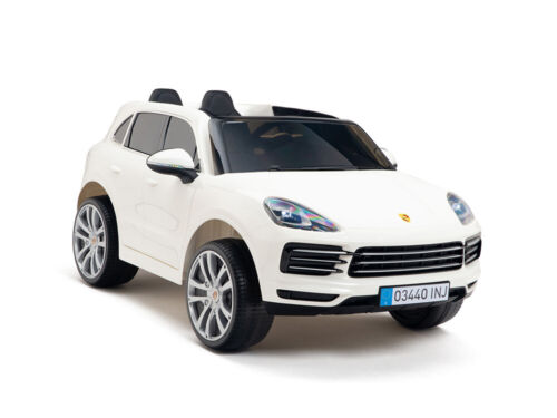 12V Electric Porsche Cayenne Children's Ride-on Car with EVA Rubber Tires