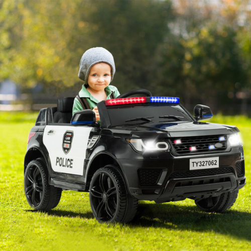 Electric Bluetooth Ride On Police Car for Kids with Remote Control 1