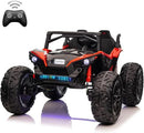 24V 2 Seater Ride on Toy UTV with Remote Control, EVA Tires, 4-Wheel Drive, Electric Car with Music
