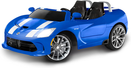 Kid Trax Dodge Viper SRT Convertible Toddler Ride-on Car, Suitable for Children aged 3 to 7 years