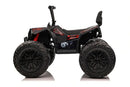24V Children's Electric ATV Ride-On Toy, Rubber Tires, Hand Accelerator, Music Player, LED Illumination
