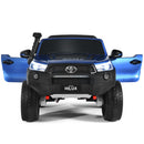 2-Seater Licensed Toyota Hilux Ride On Truck Car with Remote Control - Blue