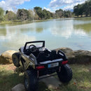 24V Clash Ride-On Giant Buggy Razor Big UTV Rubber Twin Seat ATV Can-Am Off-Road Vehicle