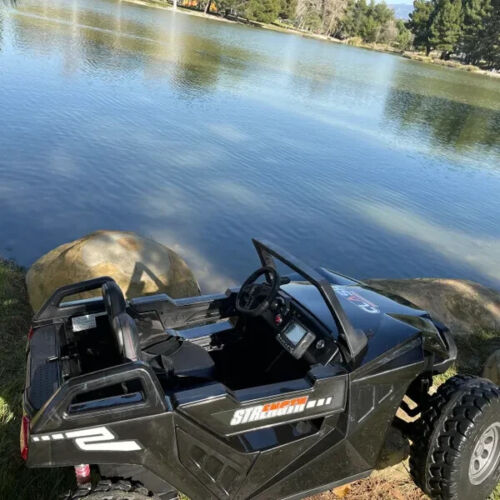 Gas Razor Mini Buggy 24V Clash Touchscreen Ride-On Giant Buggy - Razor UTV Rubber Adjustabl