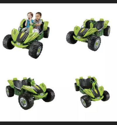 peg perego dune racer 12V Power Wheels Dune Racer Extreme Electric Ride-On Car for Children