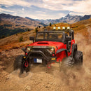 12V Battery Powered Electric Ride On Car for Kids with 2 Seats - Red, 8.4