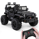 Kimbosmart Ebony 24V Children's Ride-On Car Double Seater Electric Toy Truck with Remote Control