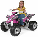 Peg Perego Polaris Kids' ATV Quad Car Motor Toy - Pink for Girls