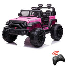 Extra Large Pink Ride-On Car for Kids with 24V Battery and 2 Seats - Includes Remote Control for Parental Supervision