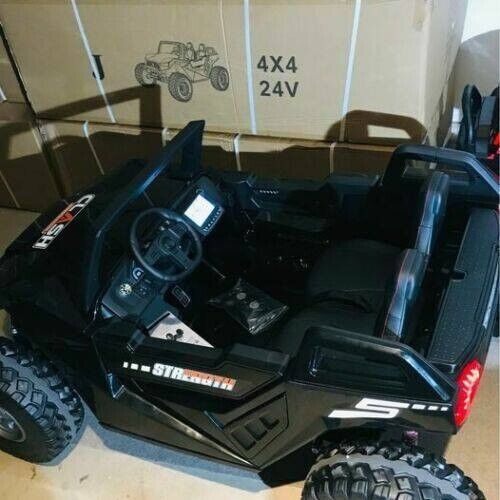 Clash 4X4 SX 1928 Kids' Ride-On Car with Rubber Tires, Parental Control, MP4, 24V