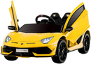 Uenjoy 12V Children's Electric Ride-On Car Lamborghini Aventador SVJ Powered Toy