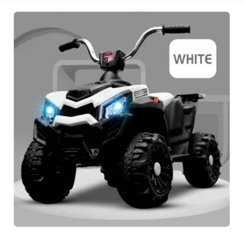 Kids' Electric Off-Road ATV with Musical Features and Illuminating Lights for Children
