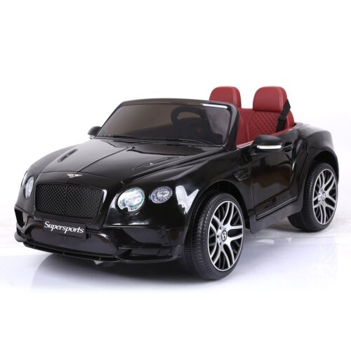 12V Bentley Continental Supersports Electric SUV Ride On Toy Car Black and Red
