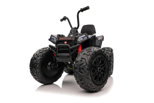 24V Children's Electric ATV Ride-On Toy, Rubber Tires, Hand Accelerator, Music Player, LED Illumination