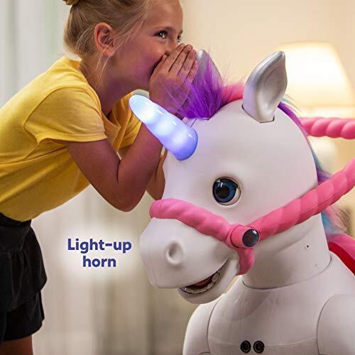 12 Volt Ride-On Toy for Toddlers and Kids - Rideamal Unicorn with a Maximum Rider Weight of 70lbs
