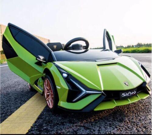 Lamborghini Sian Children's Electric Ride-On Car with Remote Control