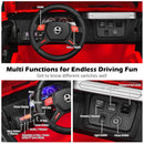 2-Seater Remote Control Ride-On Truck with Storage Room - 12V