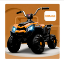 Kids' Electric Off-Road ATV with Musical Features and Illuminating Lights for Children