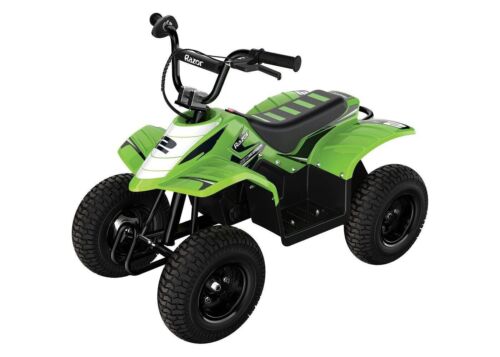 Razor 24V Dirt Quad SX McGrath Electric Ride-On - Green - Boost Motor Abilities