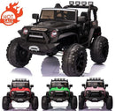 24V Battery-Powered Kids Ride On Truck with Trailer and RC Control - 3 Speeds, Camo Design