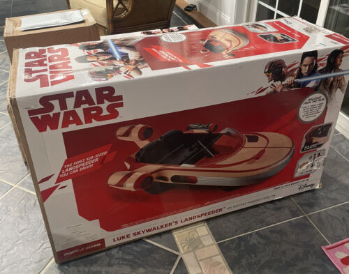 Radio Flyer Star Wars 12V Luke Skywalkers Landspeeder Electric Ride On - Brand New