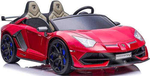 Lamborghini Aventador Kids Car - Two Seater Ride-On Vehicle with Remote Control