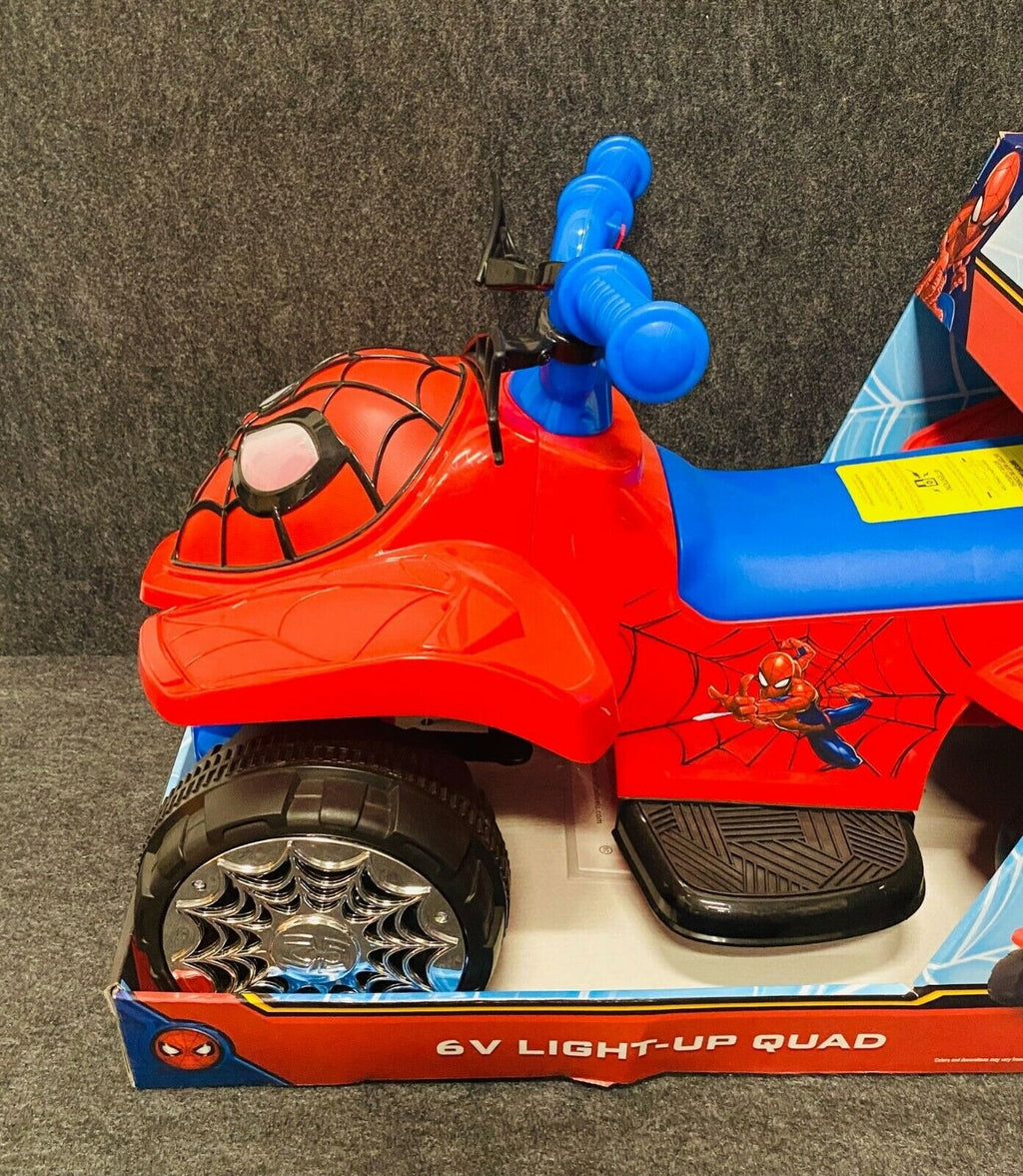 Spoder Man Ride On Spider-Man 6V Electric Ride-On Vehicle