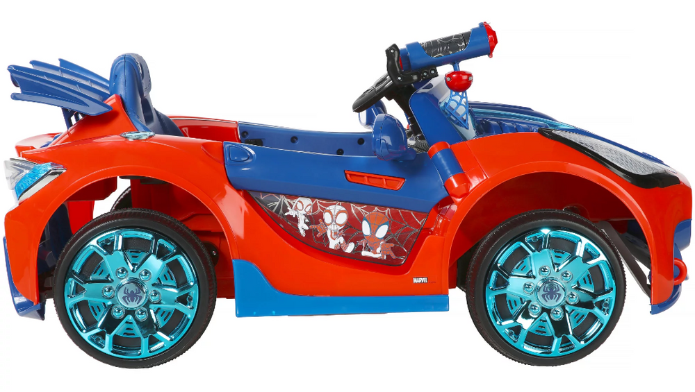 Spiderman Electric Ride On Car for 3 Year Old Boys Perfect Gift for