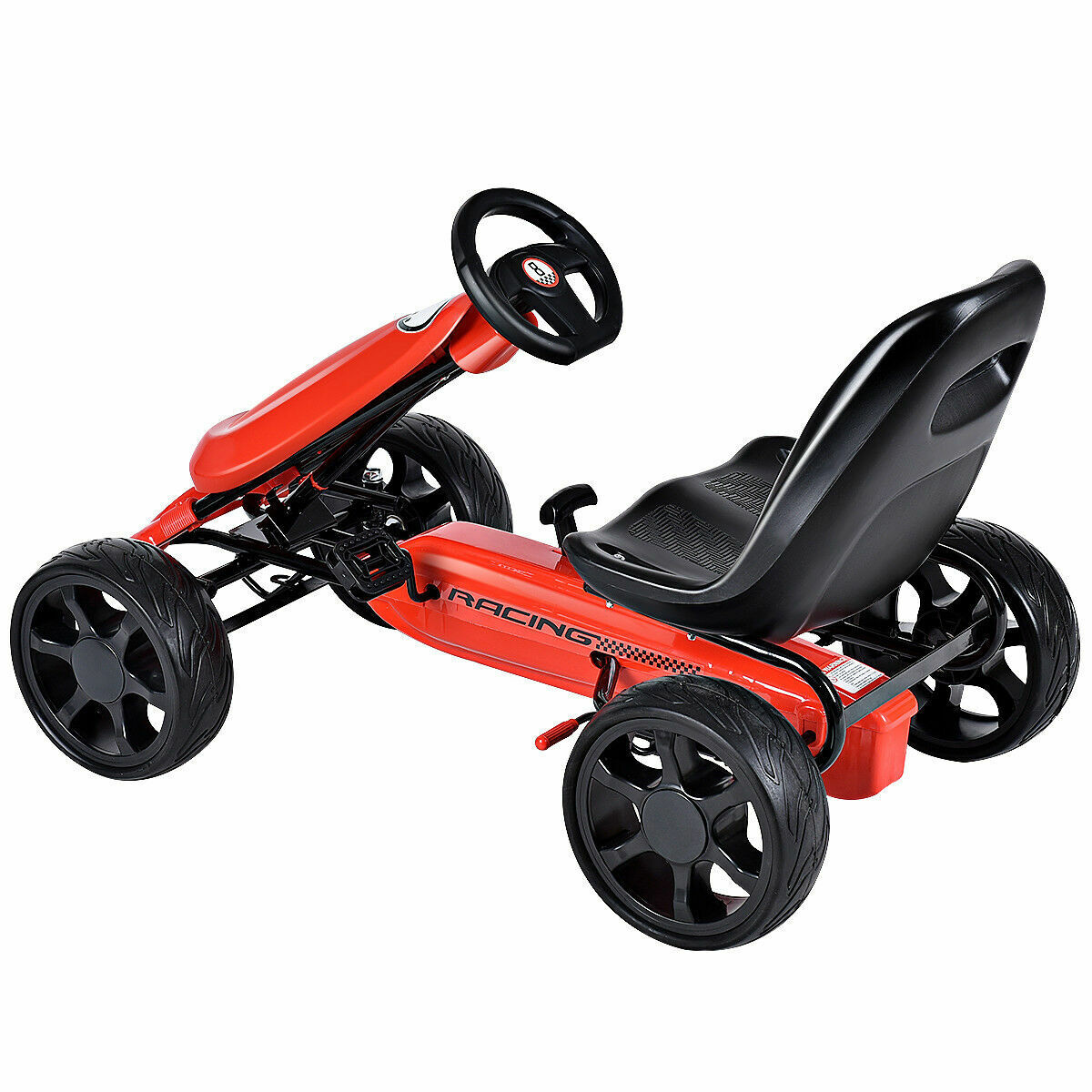 Stealth Outdoor Go Kart for Kids - Pedal Powered 4 Wheel