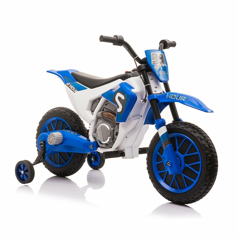 24 volt motorcycle with training wheels on sale